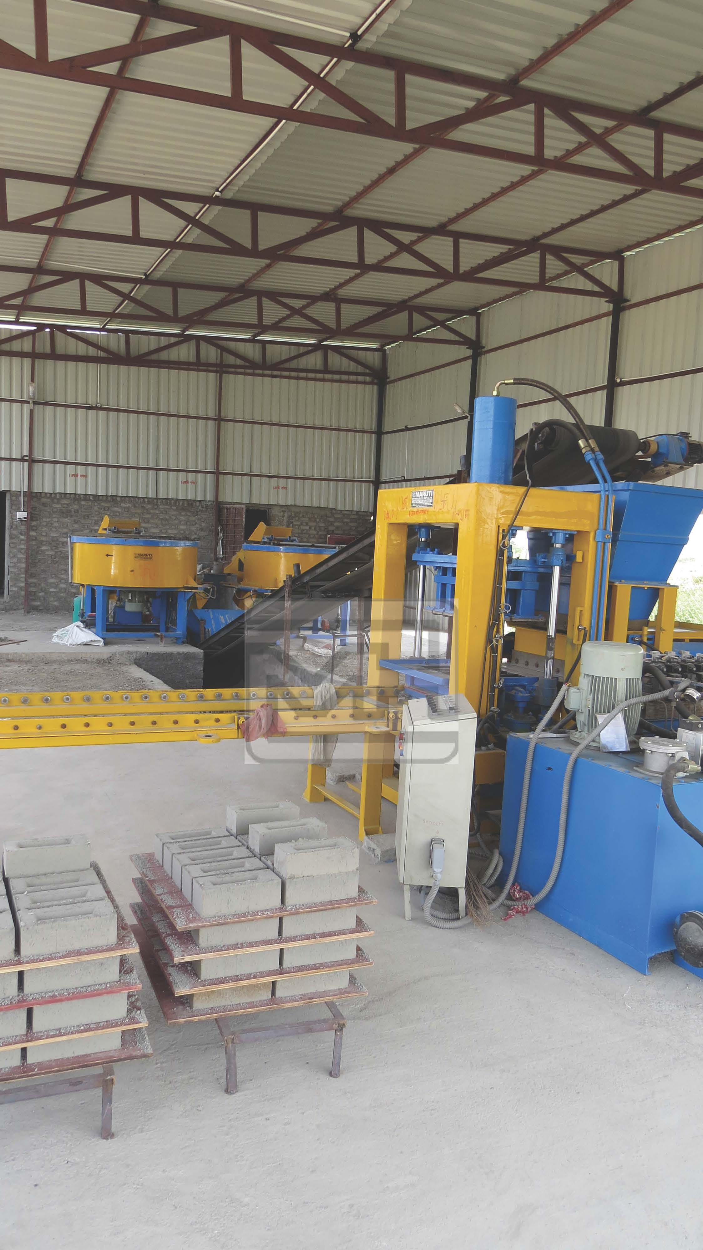 Fly ash Brick Manufacturing Plant